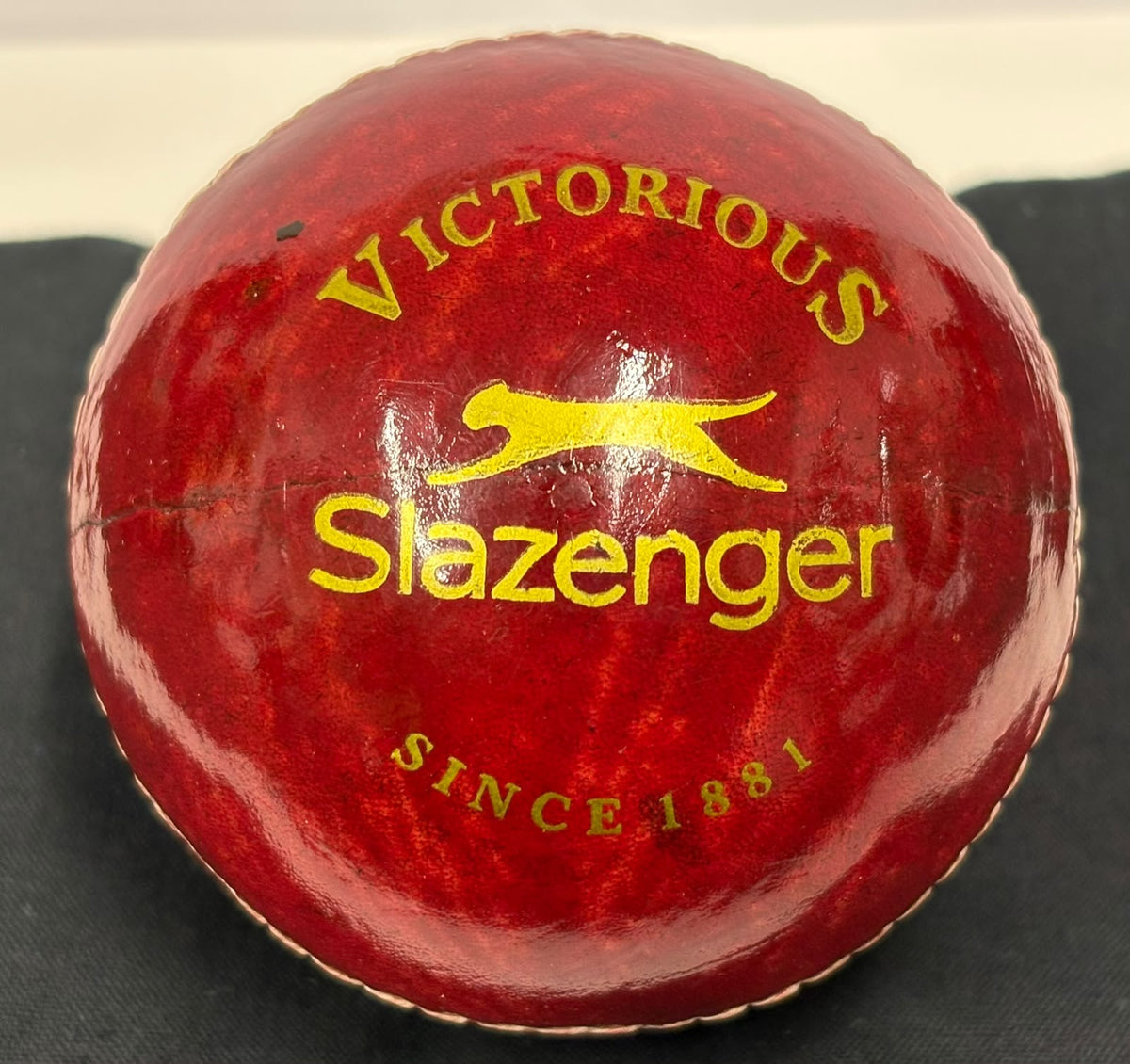 Brian Lara West Indies Cricket Legend & Star Batsmen Signed Red Ball + Cert