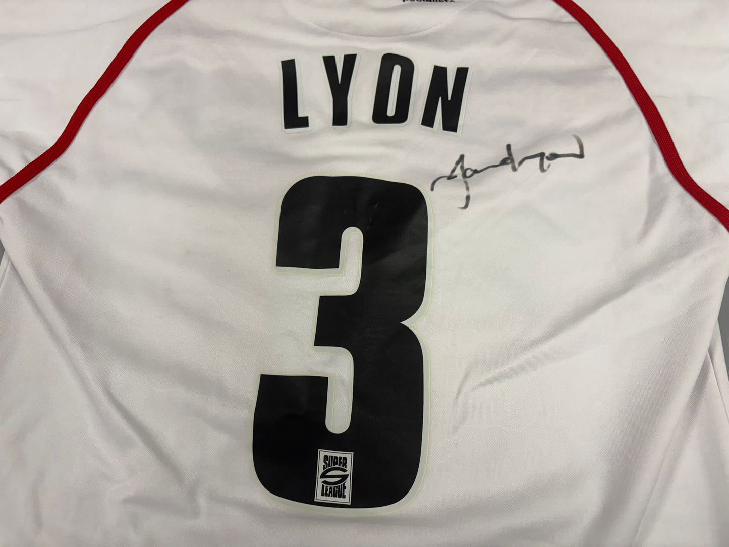 Jamie Lyon Signed 2006 St Helens Rugby League Shirt + Dealer COA