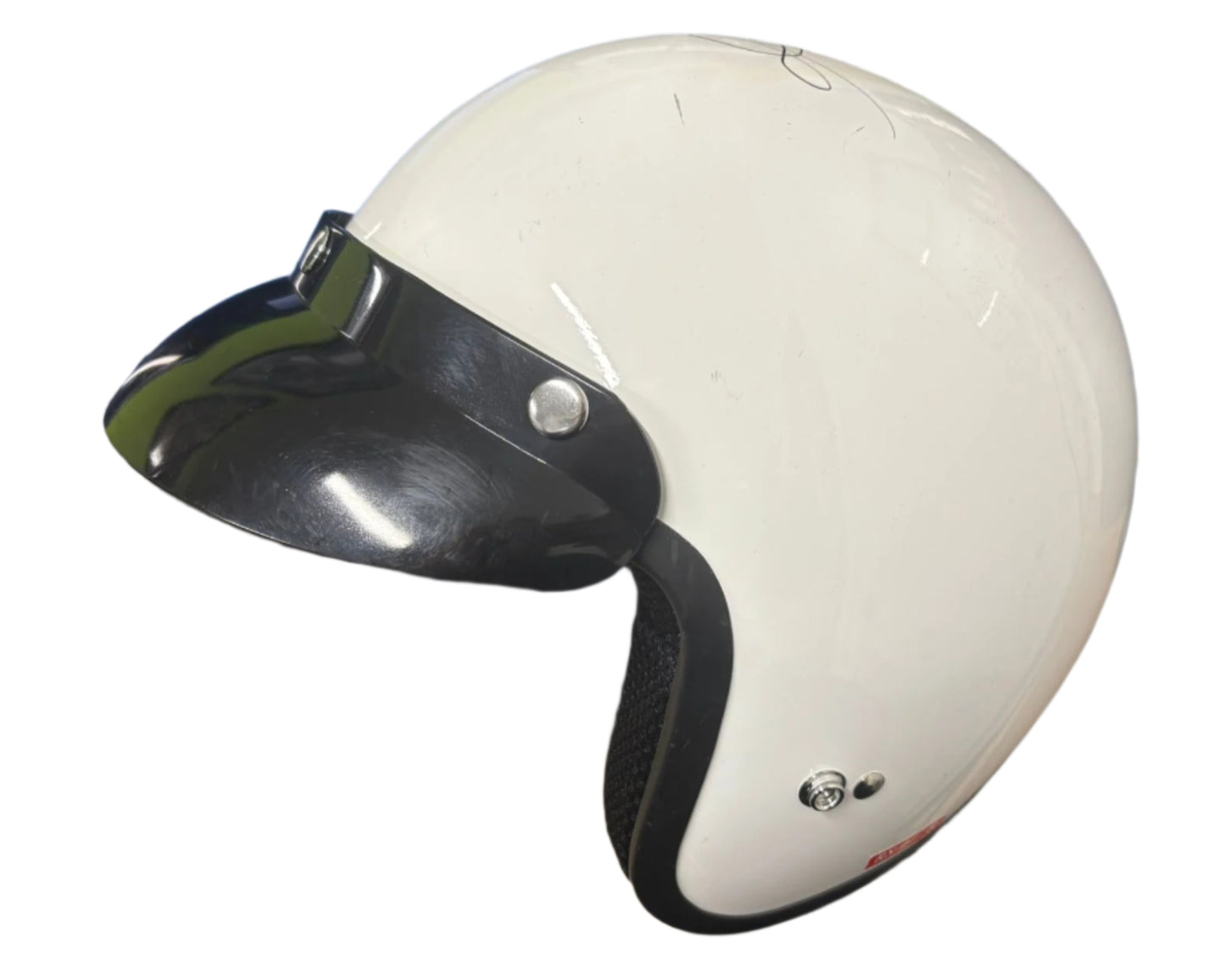 Peter Fonda - Golden Globe Award Winner & Easy Rider Actor Signed White Biker Helmet + Cert