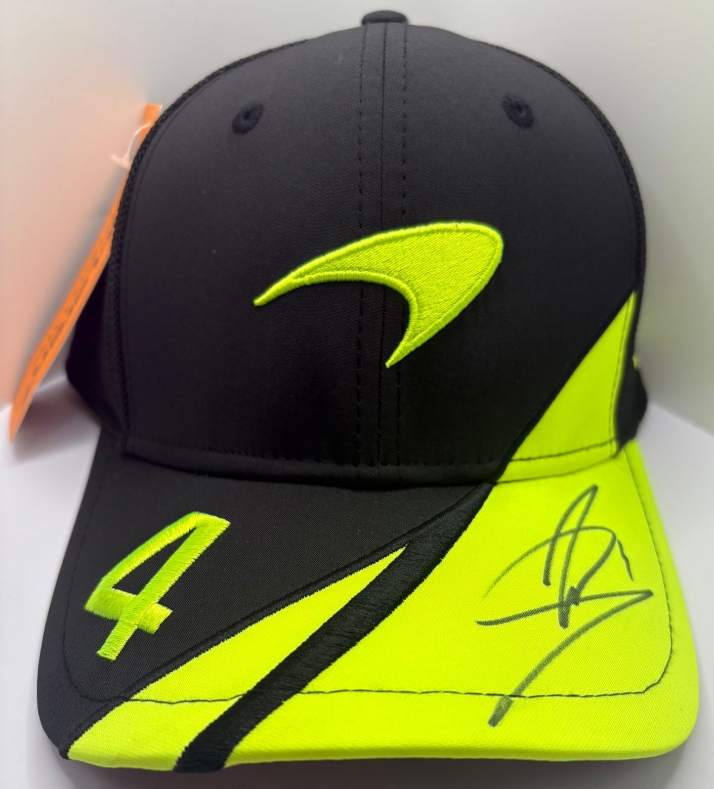 2025 British Grand Prix Winner Lando Norris Signed New Era McLaren 9FIFTY F1 Cap + COA