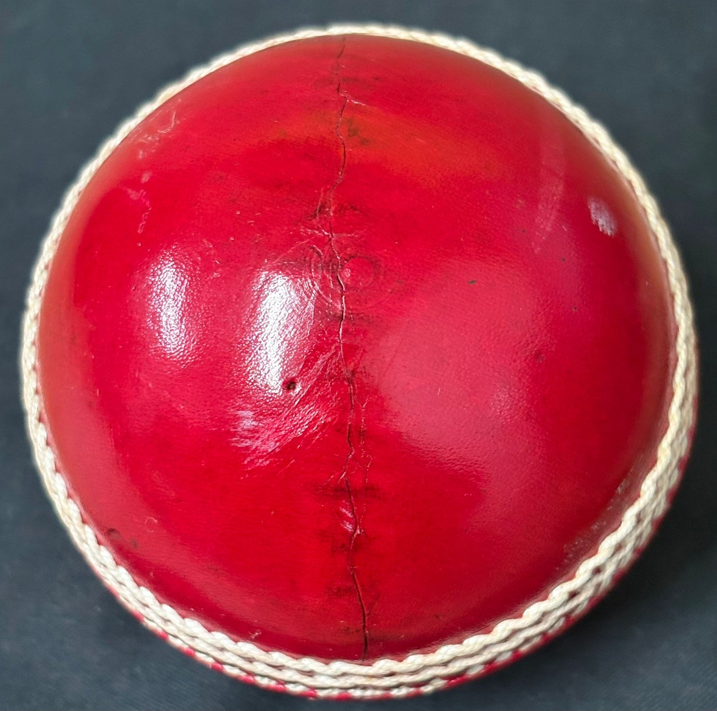 England & Warwickshire Cricketer Jacob Bethell Signed Red Cricket Ball + Dealer COA