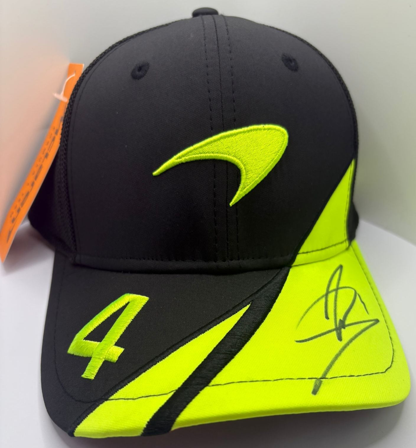 2025 British Grand Prix Winner Lando Norris Signed New Era McLaren 9FIFTY F1 Cap + COA