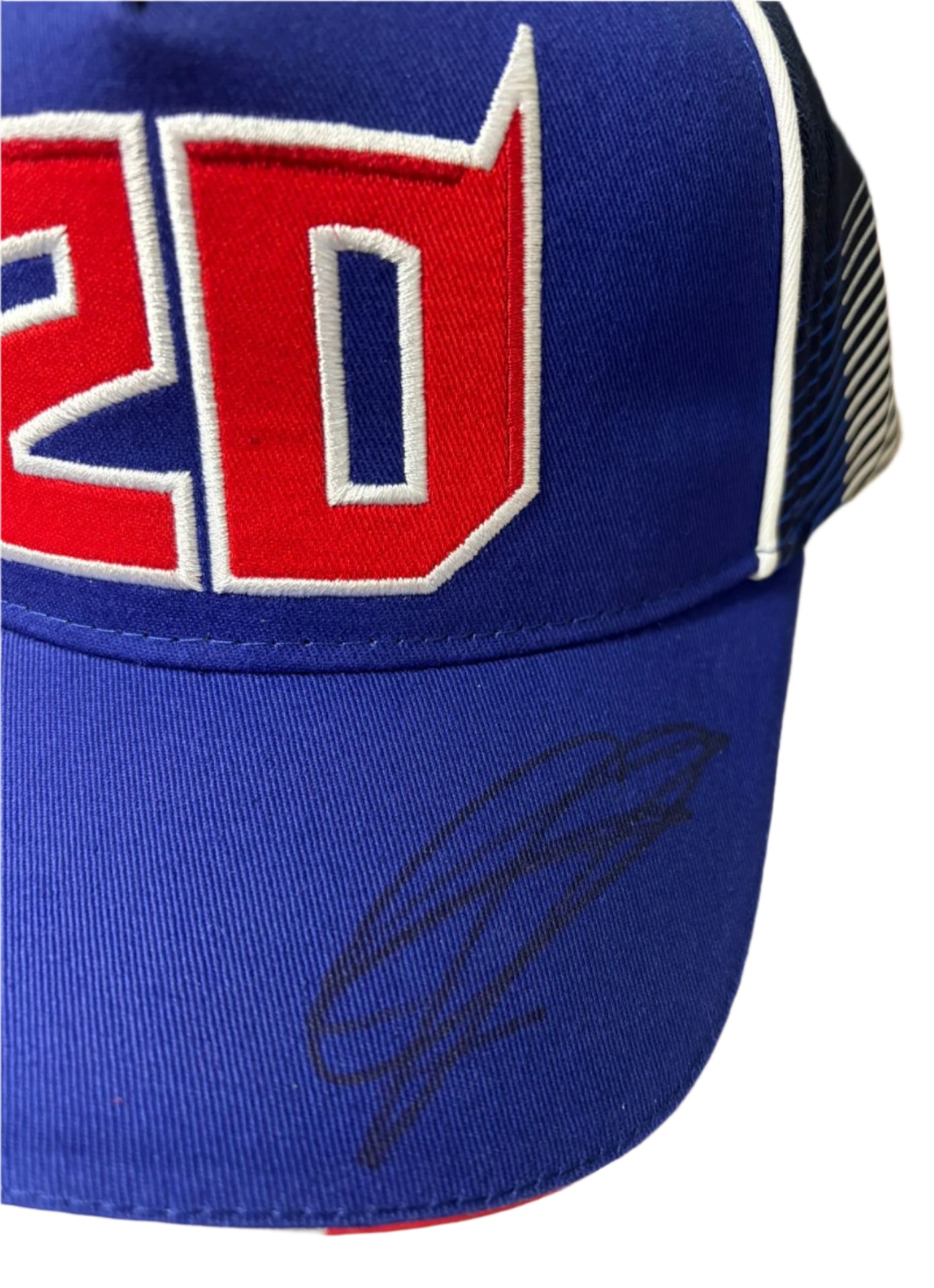 Fabio Quartararo 'El Diablo' #20 Monster Energy MotoGP Rider Signed MotoGP Cap + COA