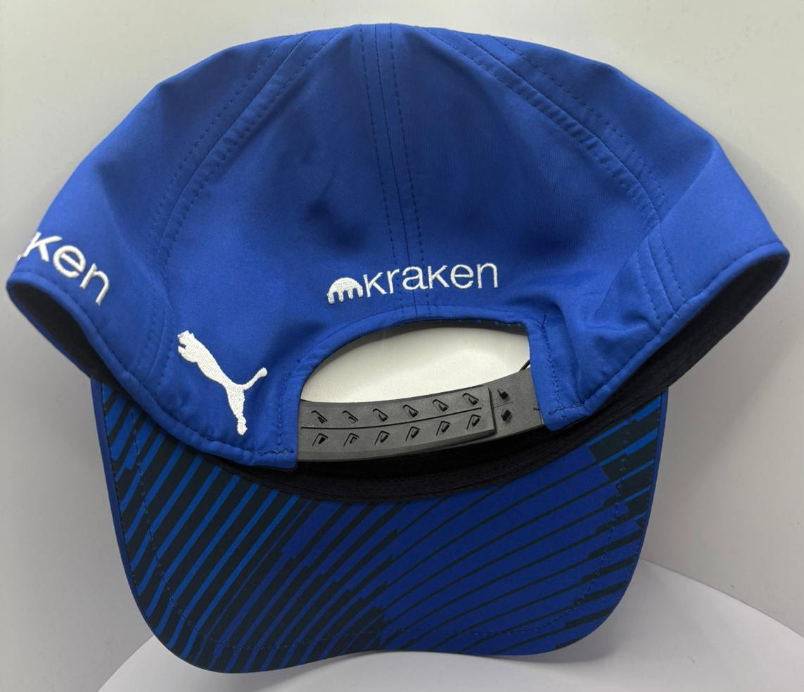 Carlos Sainz Jr. #55 Williams Formula One Driver Signed Puma F1 Cap + Dealer COA