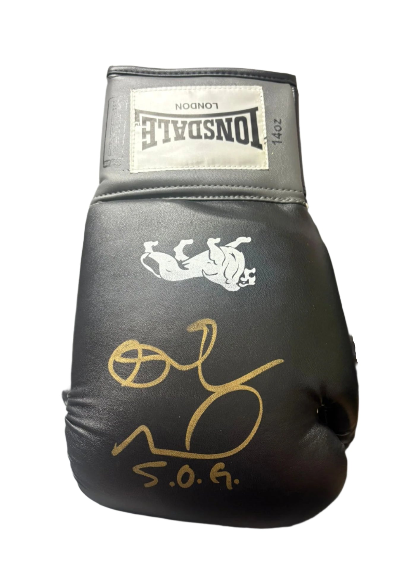 Andre Ward 'Son of God' Undefeated Boxer Signed Black Lonsdale Boxing Glove + Cert