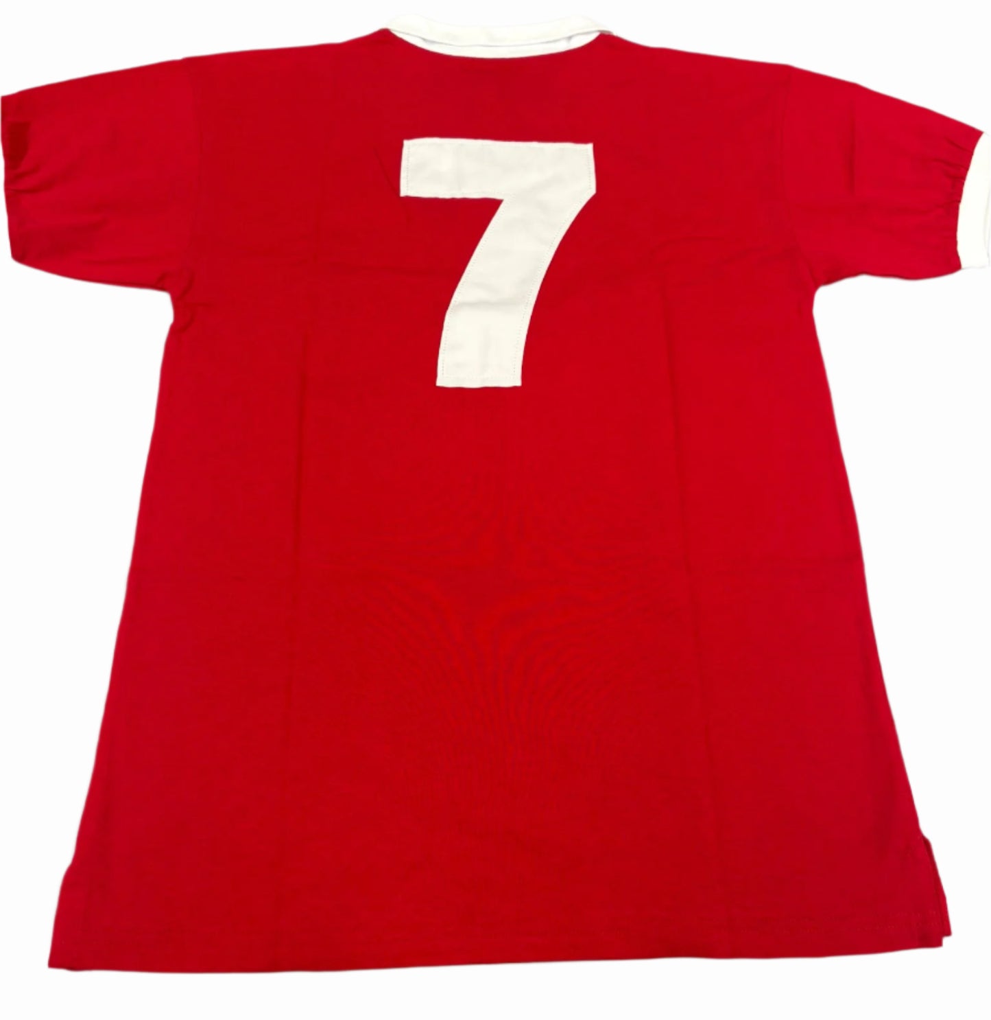 Denis Law Signed Retro 1970's Manchester United FC Football Shirt + COA