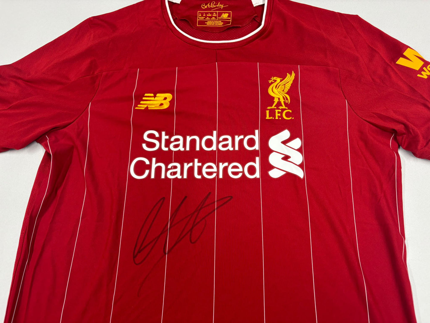 2019/2020 Liverpool FC Home Shirt Signed by Trent Alexander-Arnold + Dealer COA
