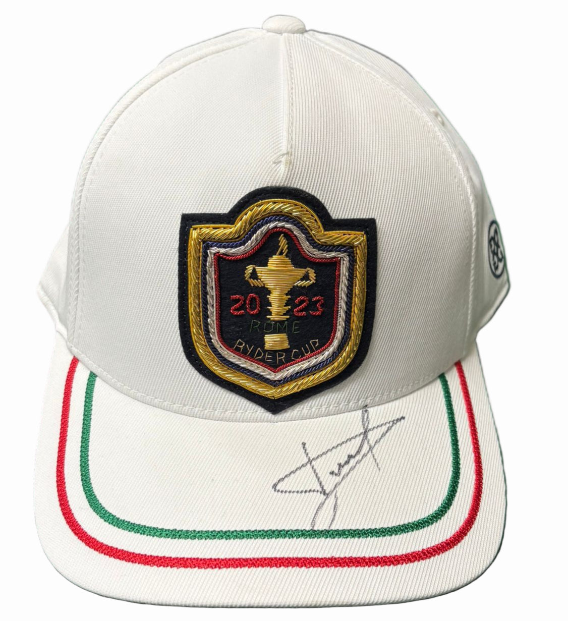 2023 Team Europe Captain Luke Donald Signed Ryder Cup Golf Cap + Dealer COA