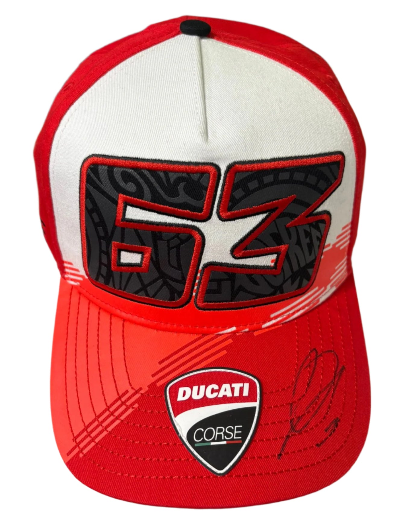 Francesco Bagnaia Signed #63 Ducati Corse MotoGP Cap + Dealer COA