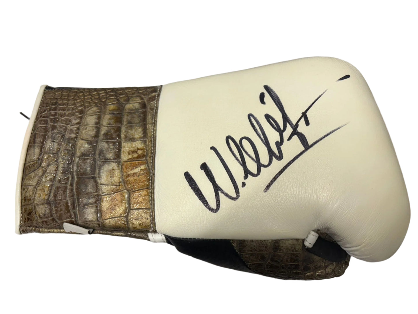 Wladimir Klitschko Ukrainian Heavyweight Boxer Signed White Boxing Glove + Cert (Left)