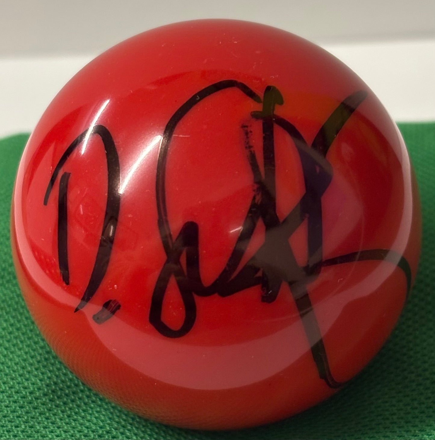 1x Ranking Event Winner David Gilbert Signed Red Snooker Ball + Cert