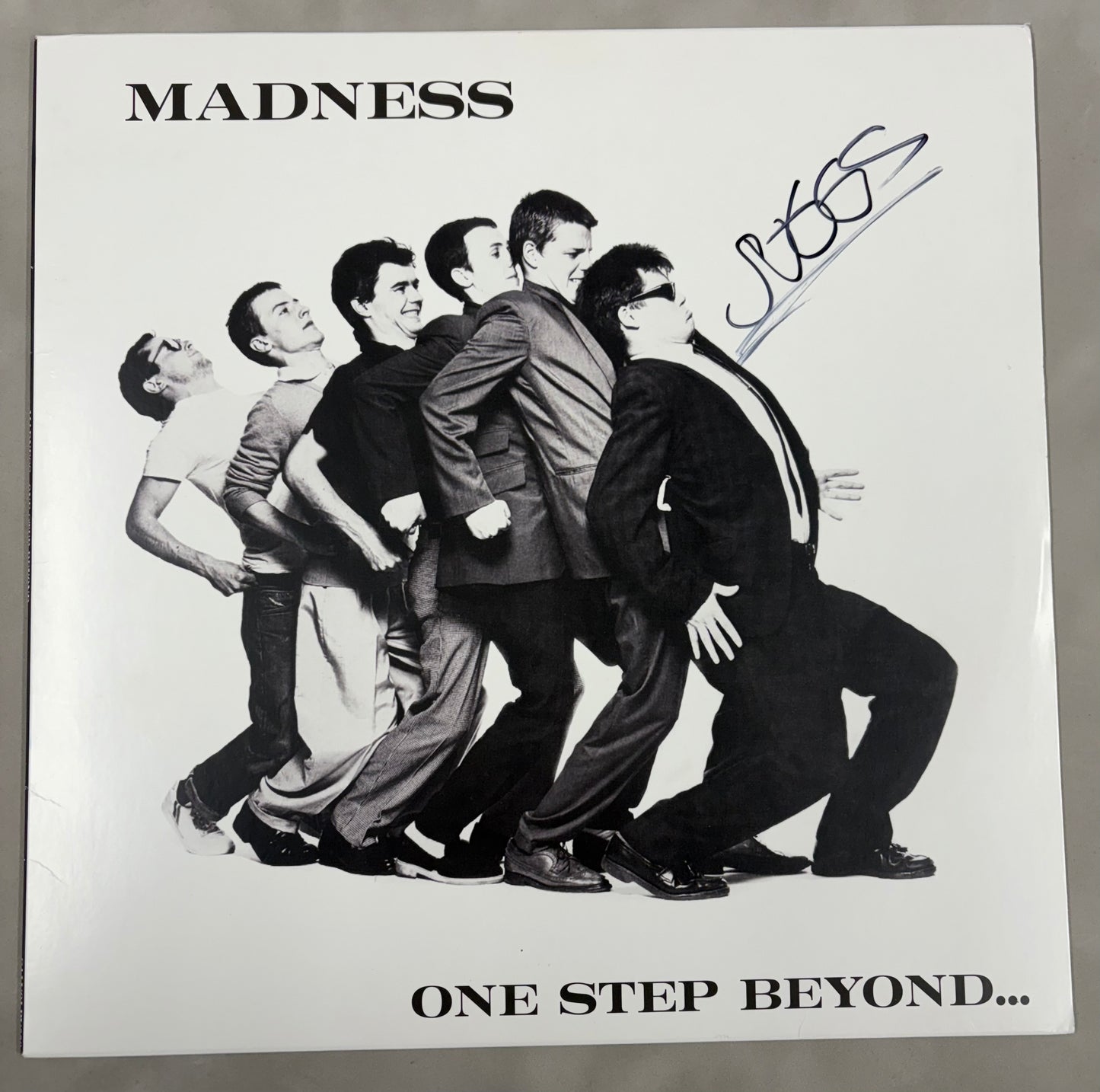Suggs 'Madness' Signed One Step Beyond 12'' Vinyl with COA