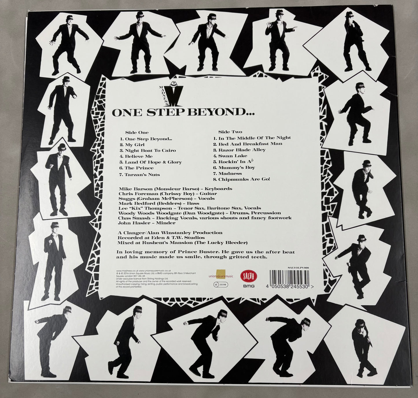 Suggs 'Madness' Signed One Step Beyond 12'' Vinyl with COA