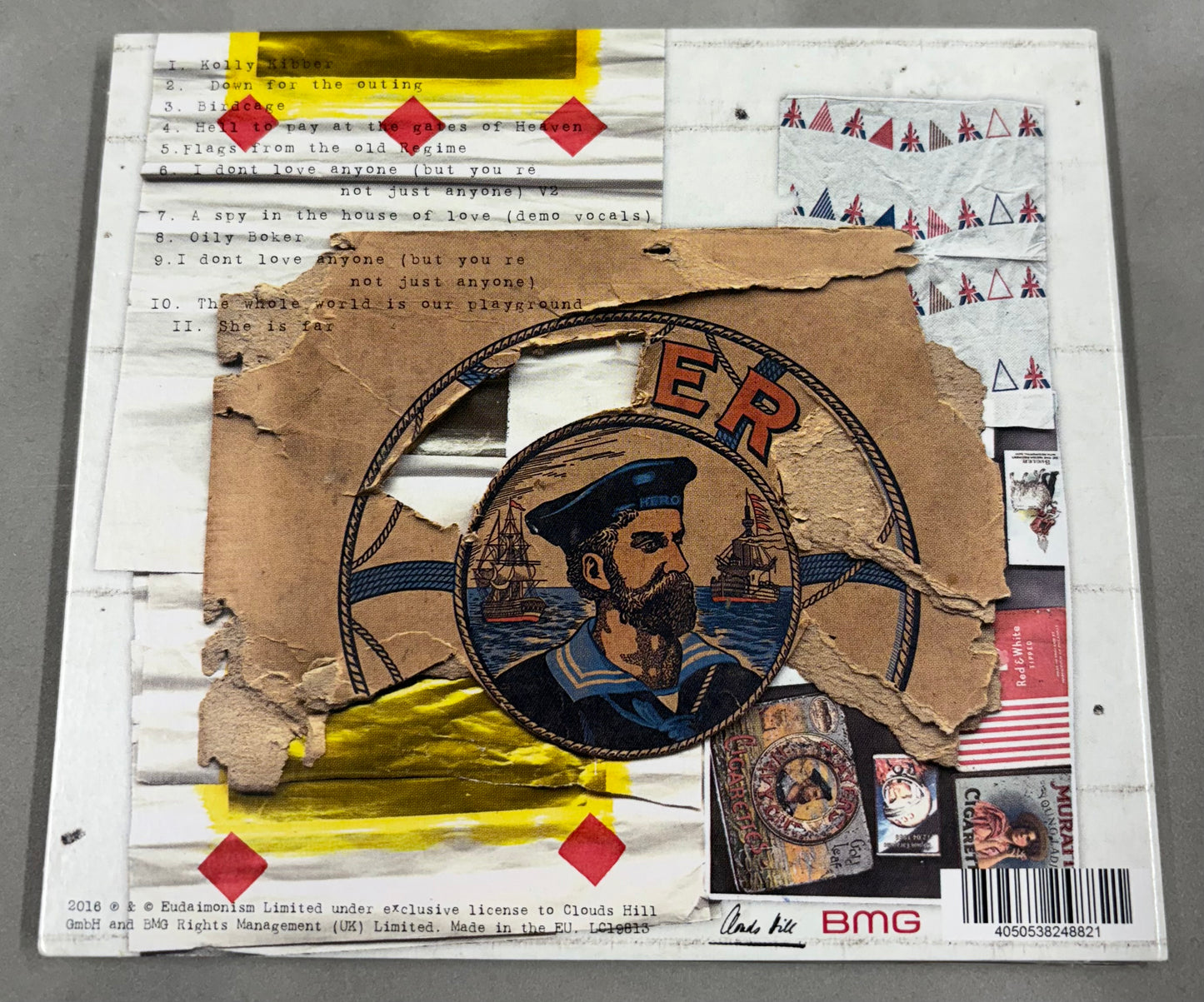 Peter Doherty Hamburg Demonstrations Signed CD Cover with COA