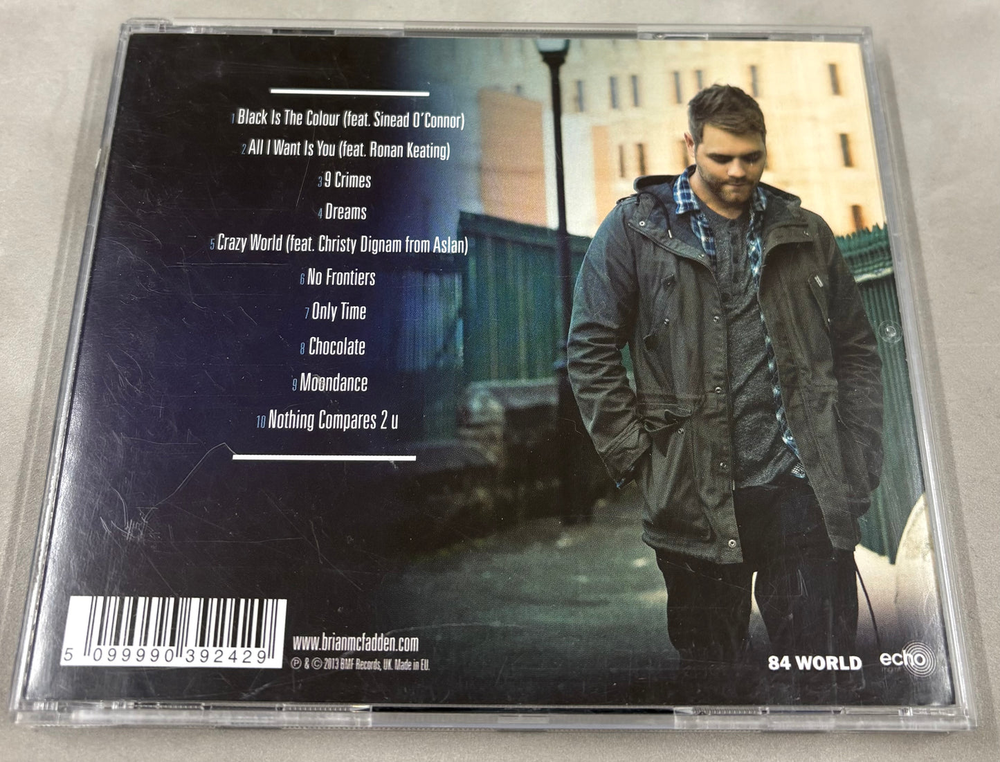 Brian McFadden 'Westlife' Signed 'The Irish Connection' CD Cover with COA