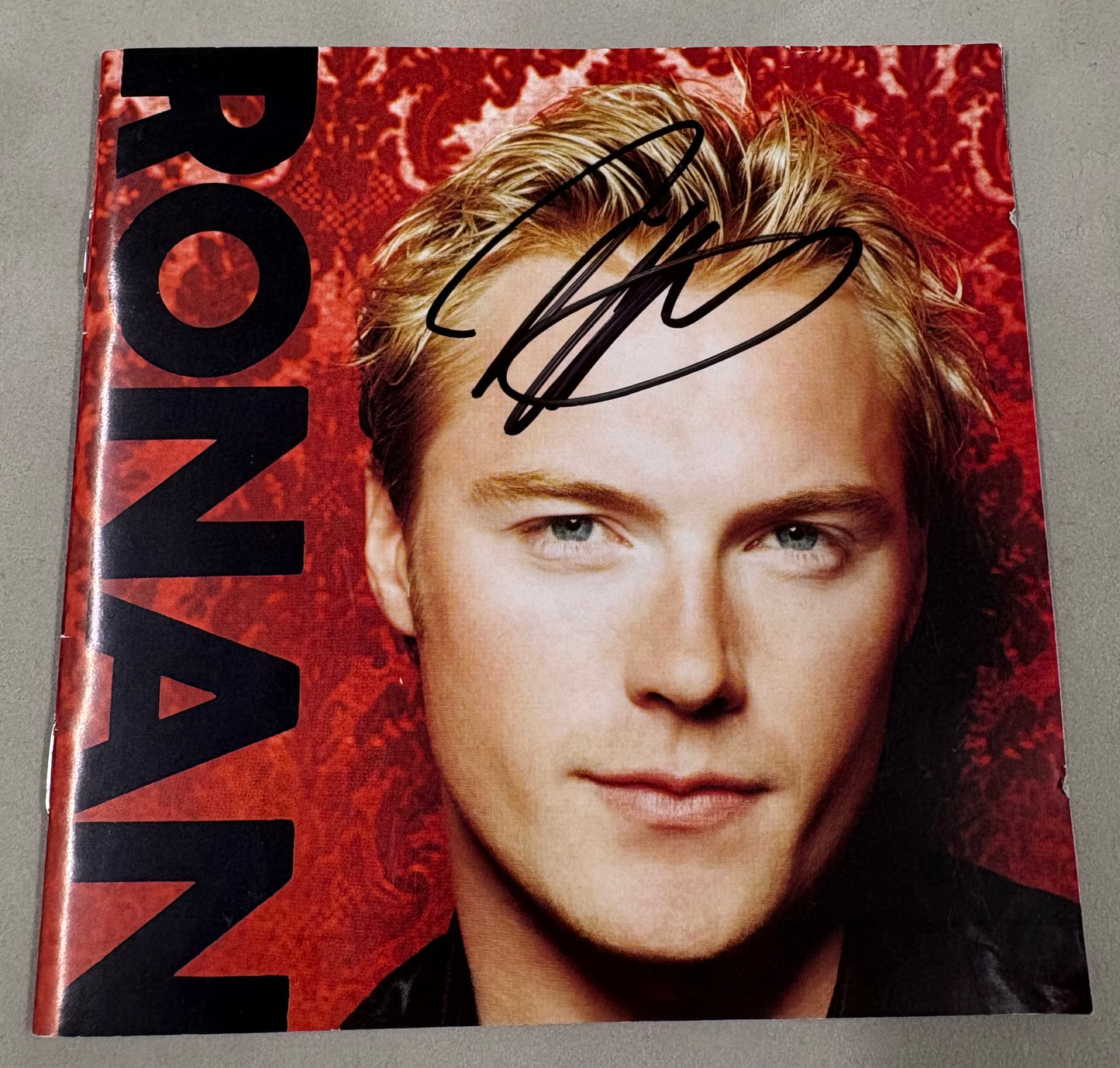 Ronan Keating 'Boyzone' Signed CD Cover 'Ronan' with COA