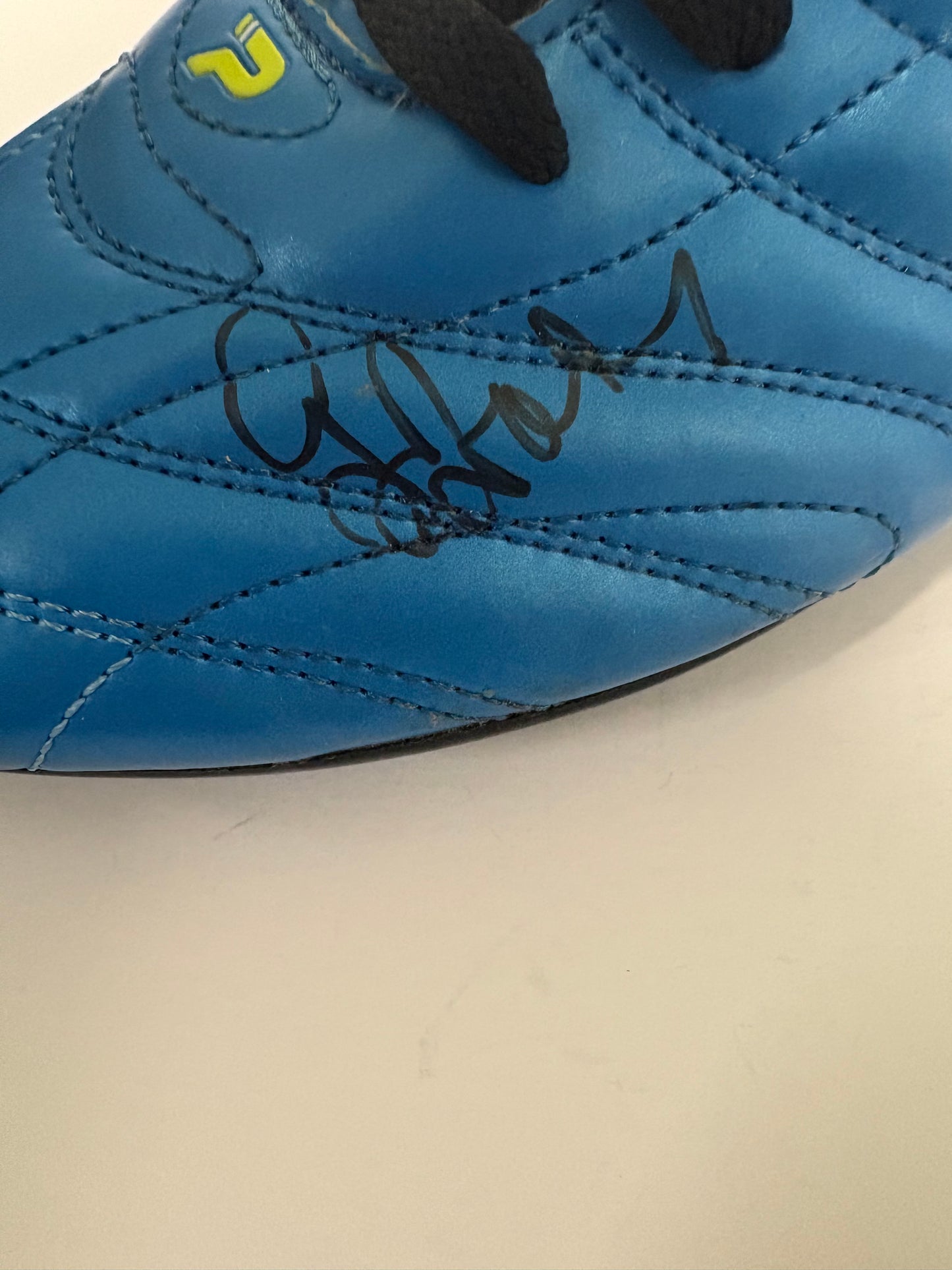 Gianfranco Zola- Chelsea Signed Blue Football Boot with COA