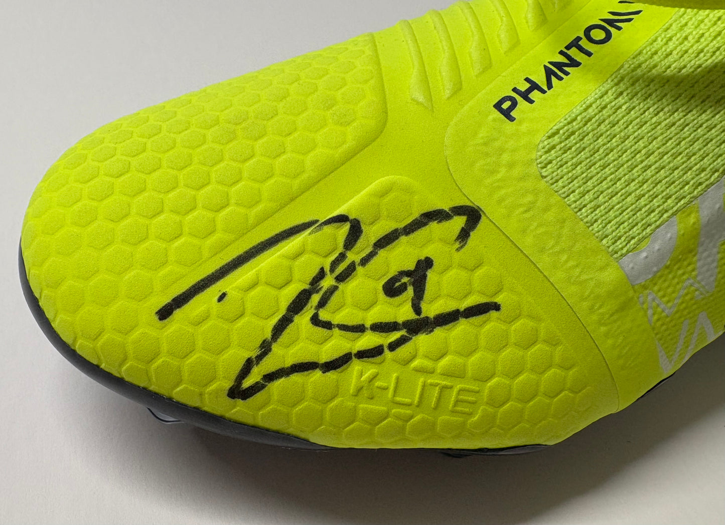 Dominic Calvert- Lewin Everton FC Signed Nike Phantom Venom Football Boot with COA