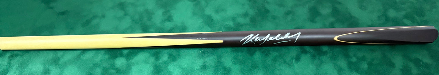 Ken Doherty Signed Classic Black Snooker Cue with COA