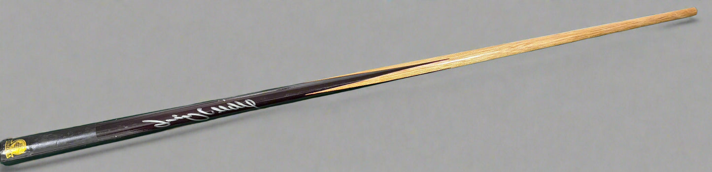 Jimmy White Signed Classic Black Snooker Cue with COA