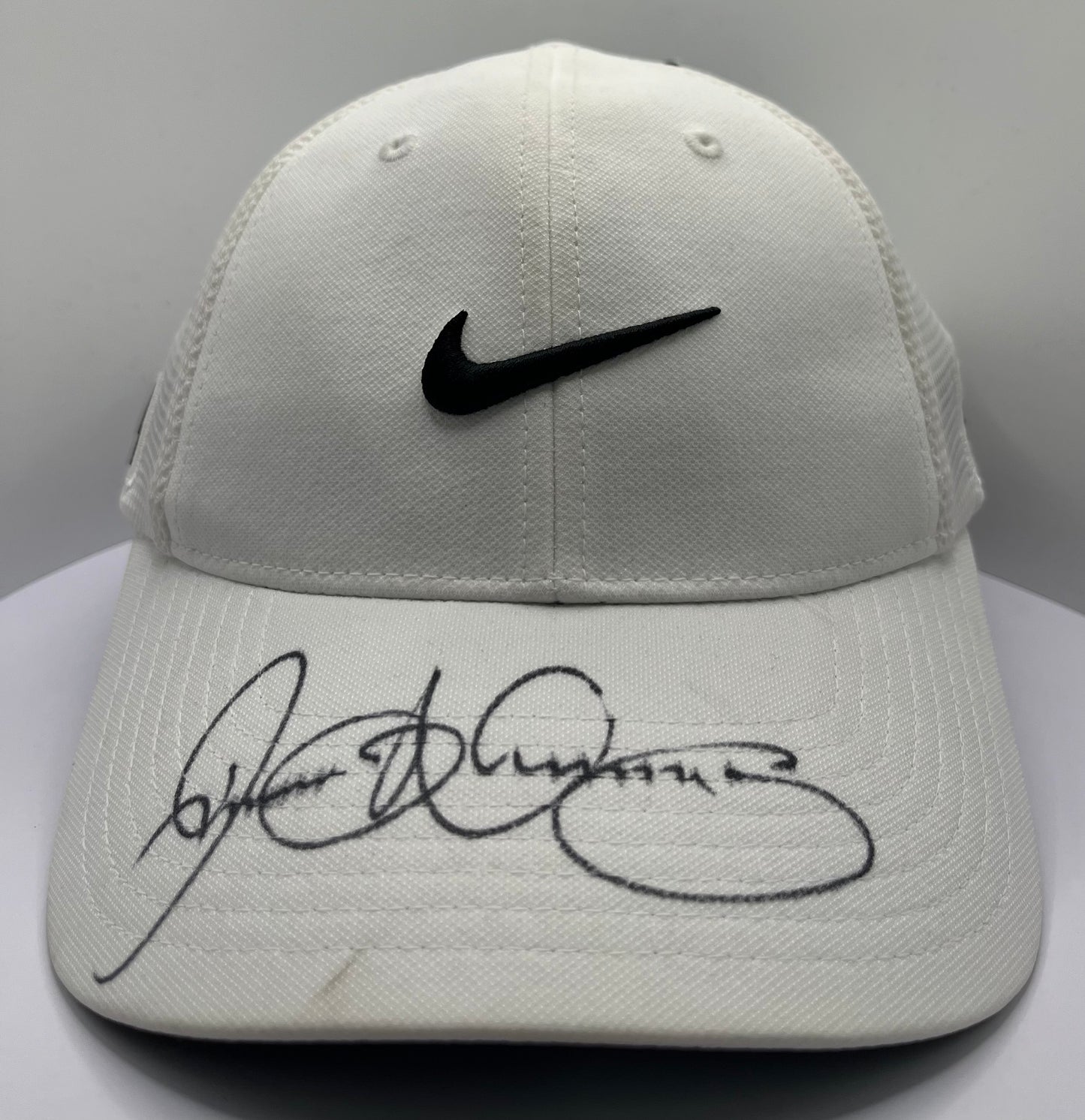 Rory McIlroy Signed White & Black Nike Golf Cap with COA
