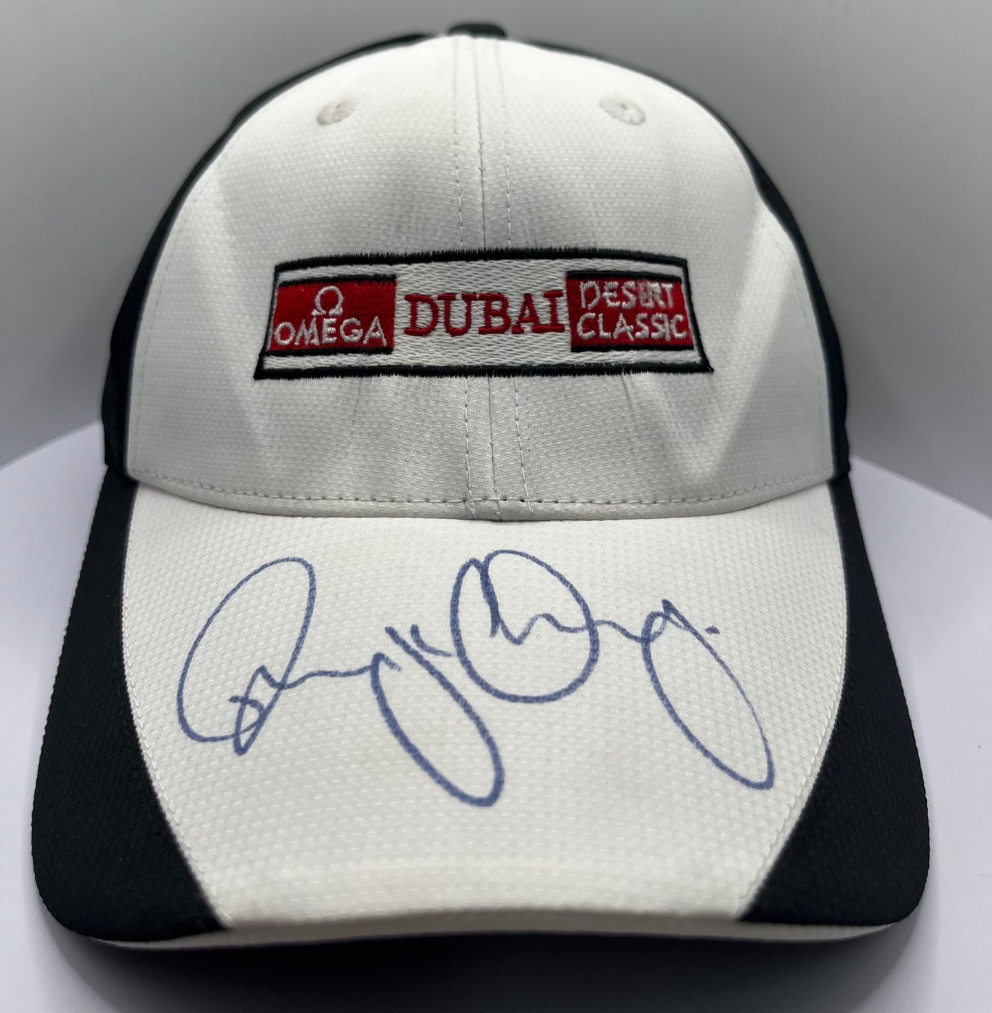 Rory McIlroy Signed Omega Dubai Desert Classic Golf Cap with COA