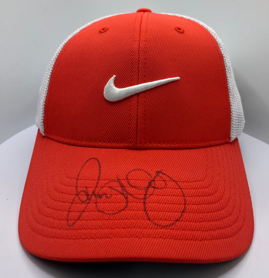 Rory McIlroy Signed Red & White Nike Golf Cap (1) with COA