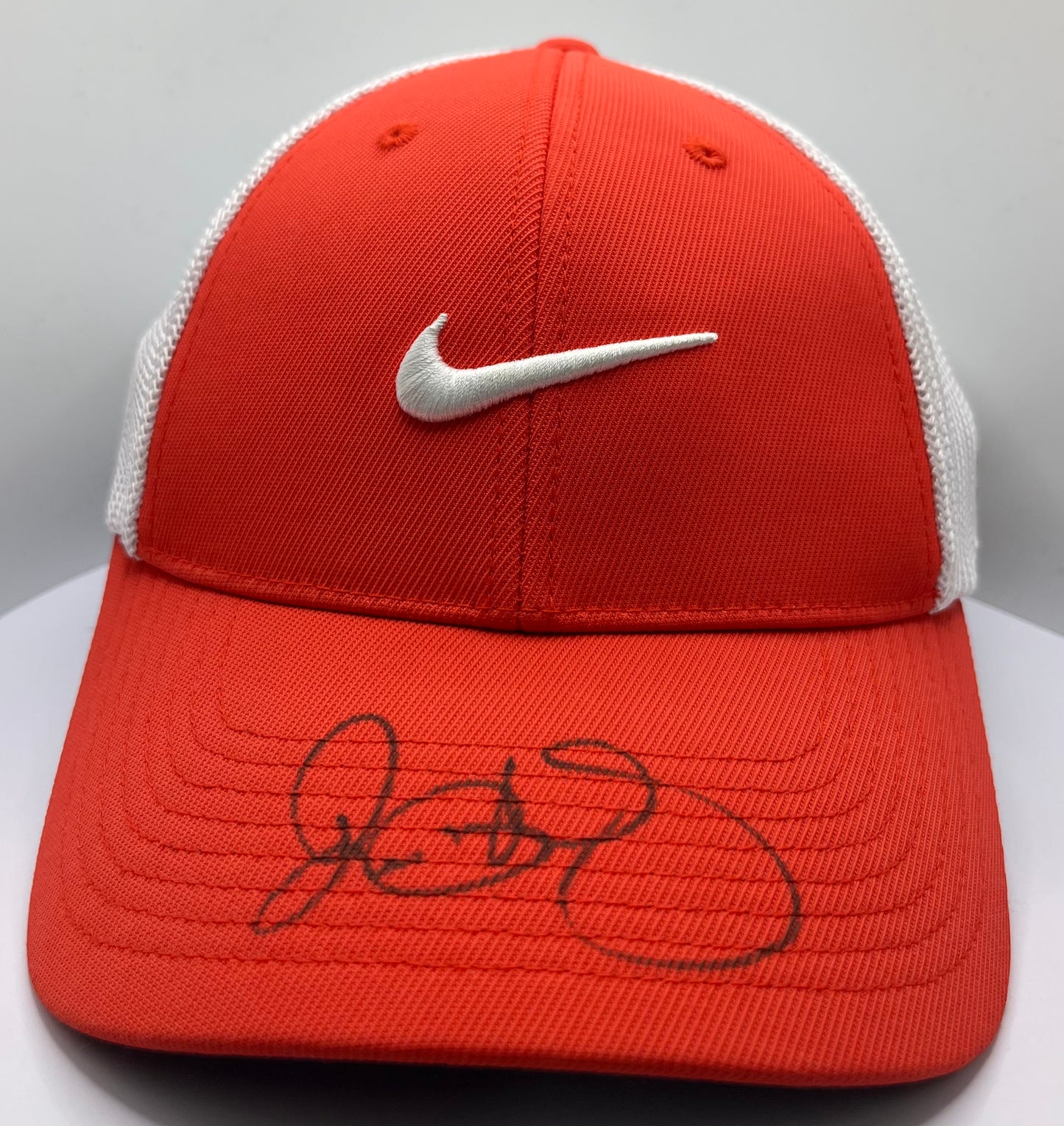 Rory McIlroy Signed Red & White Nike Golf Cap (2) with COA