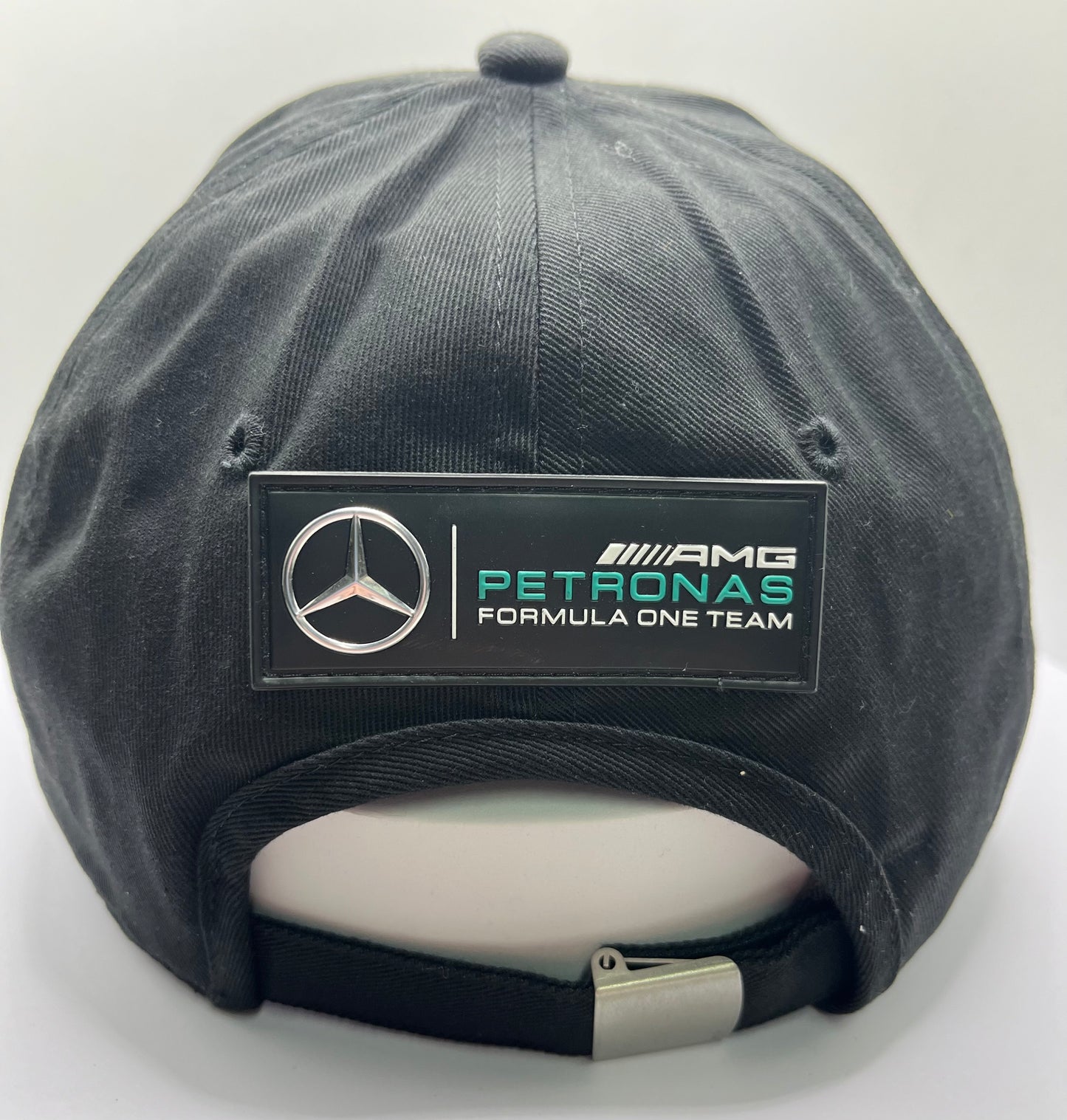 Lewis Hamilton & Nico Rosberg Signed Mercedes AMG Petronas Black F1 Cap with COA