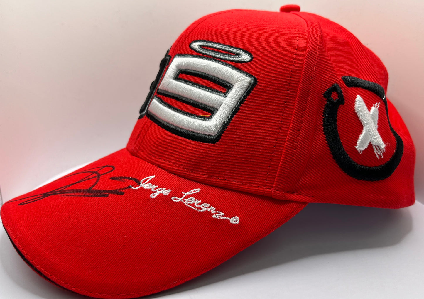 Jorge Lorenzo Signed Ducati '99' Red MotoGP Cap with COA