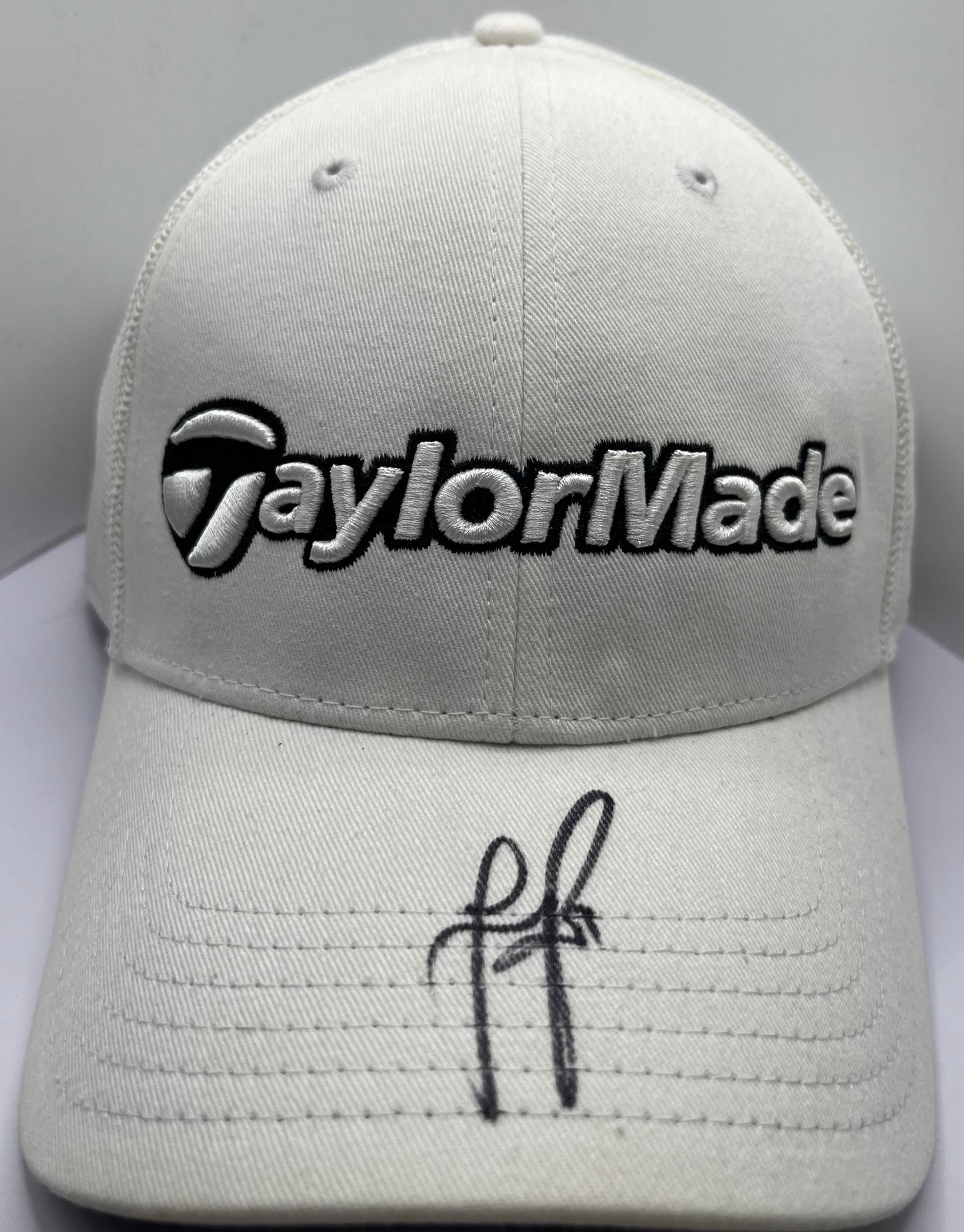 Justin Rose Signed TaylorMade White Golf Cap with COA