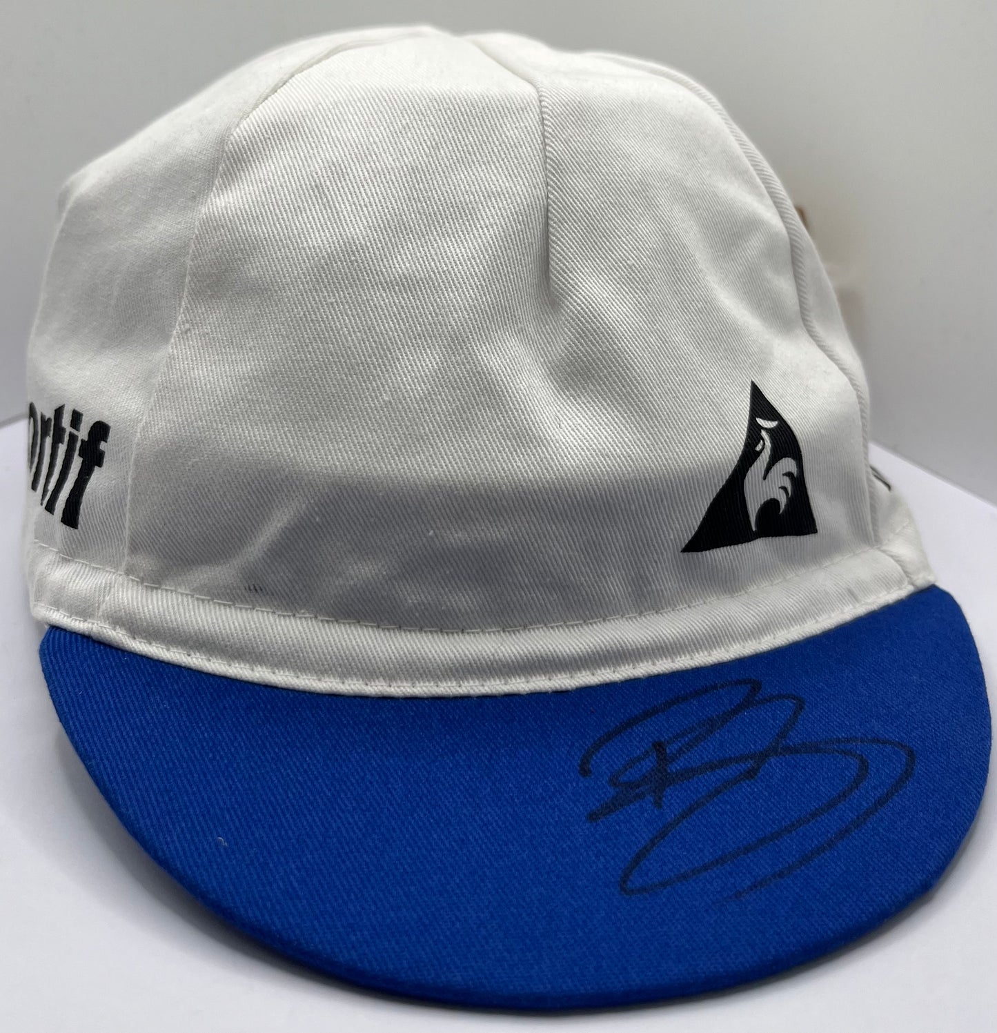 Bradley Wiggins RARE Signed Le Coq Sportif Cycle Racing Cap with COA