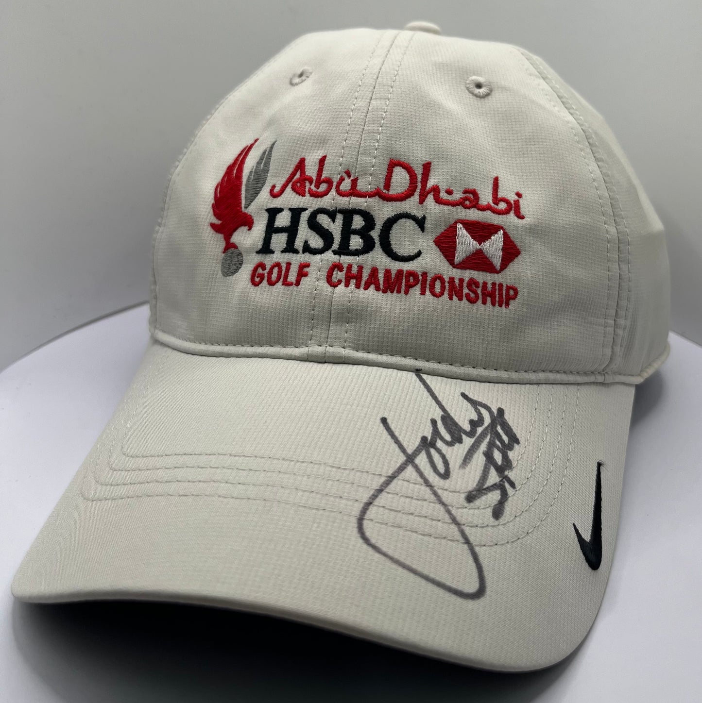 Jordan Spieth Signed Abu Dhabi HSBC Golf Championship Golf Cap with COA