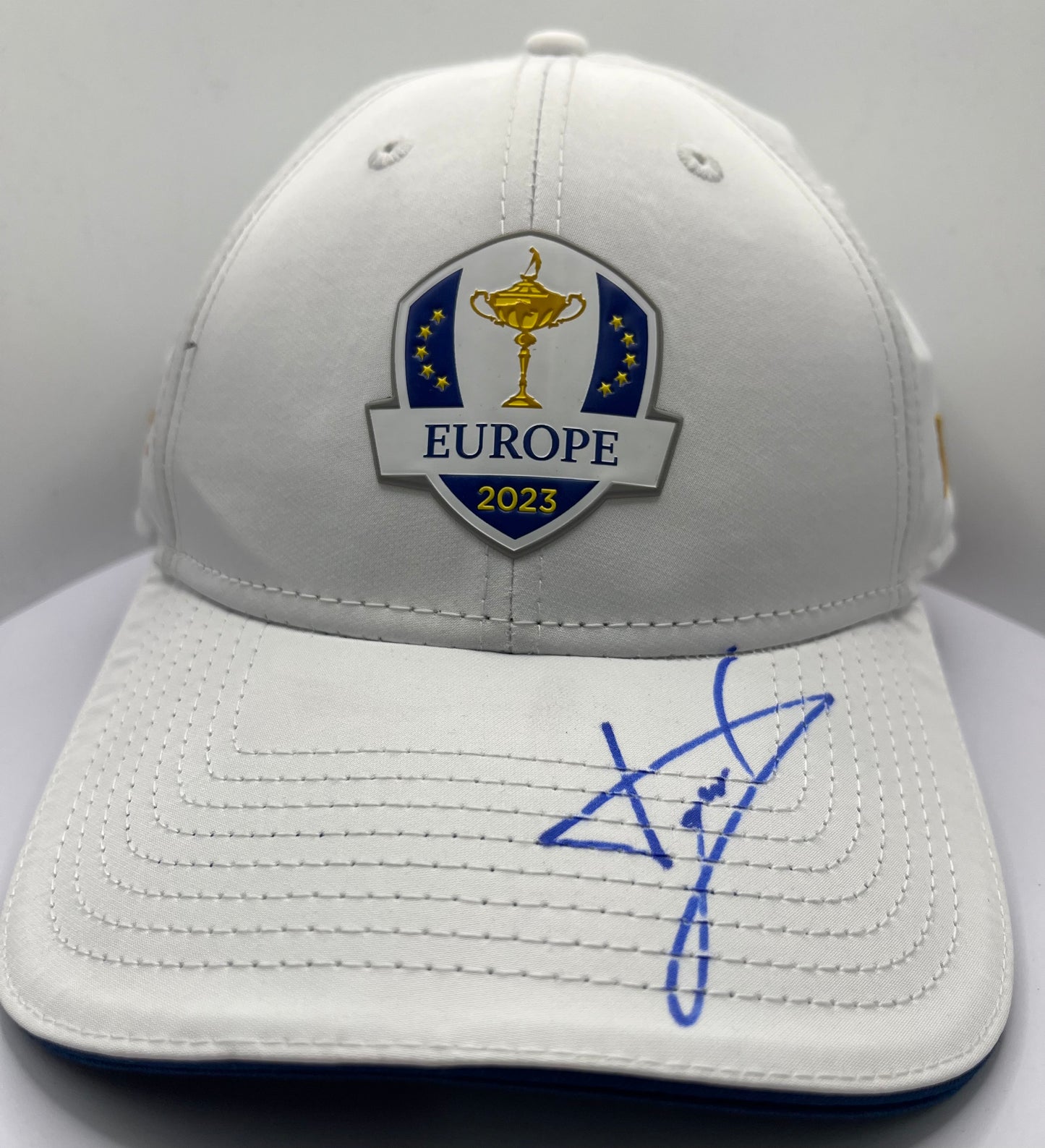Luke Donald Signed Team Europe Ryder Cup Golf Cap with COA