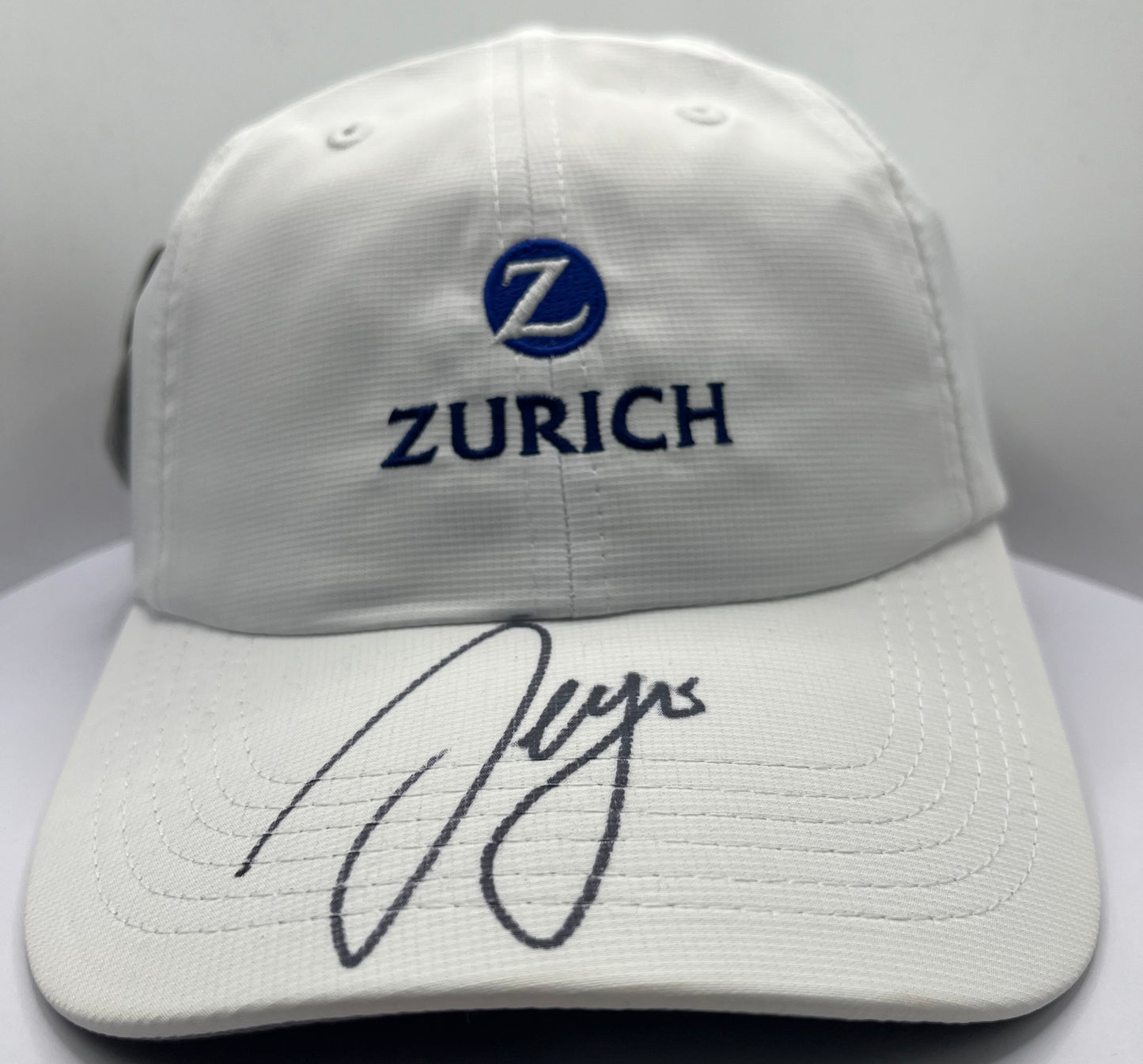 Sergio García Signed Zurich Golf Cap with COA