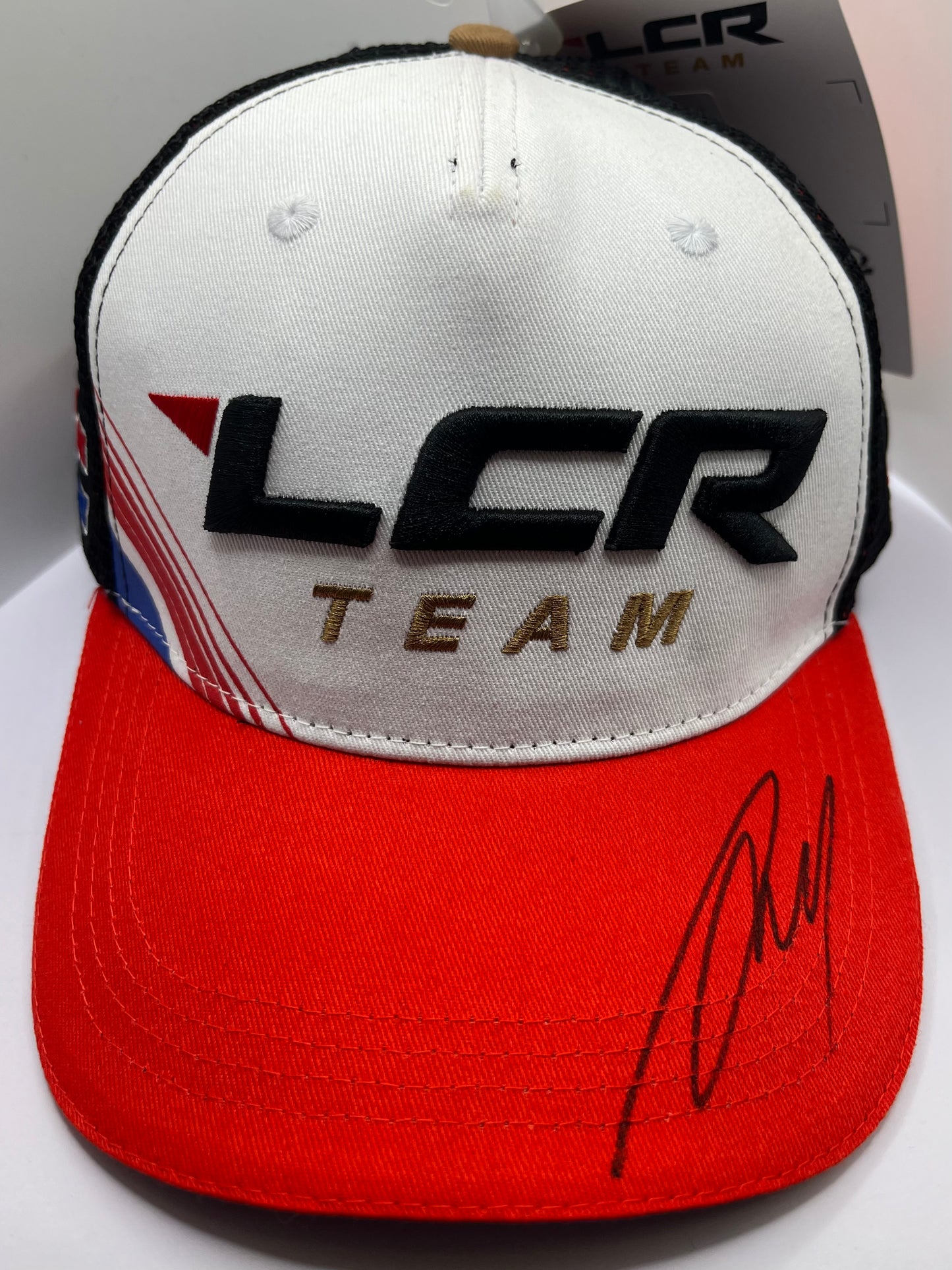 Alex Marquez Signed Red & White LCR Honda MotoGP Cap with COA