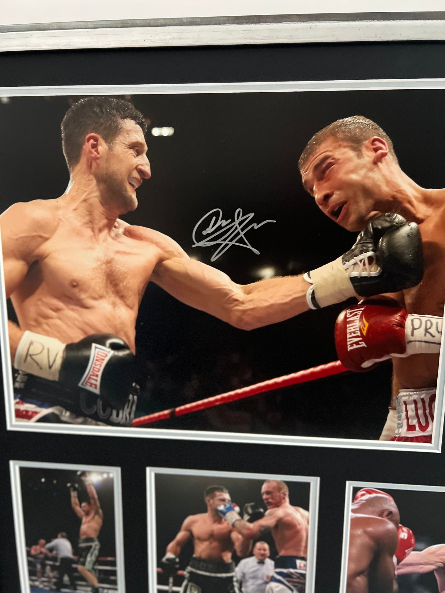 Carl Froch 'The Cobra' Four-Time Super Middleweight Boxing World Champion Signed Framed Display + Cert