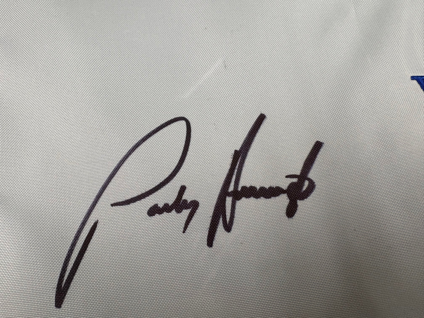 Pádraig Harrington Signed 2020 Ryder Cup at Whistling Straits Golf Pin Flag + Dealer COA