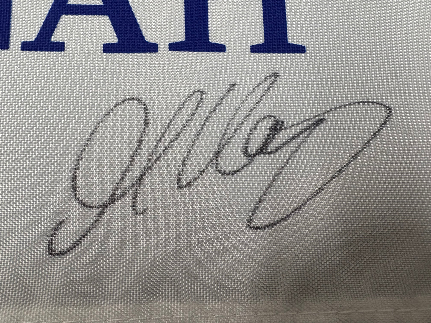 Martin Kaymer Signed 2012 Ryder Cup at Medinah Golf Flag + Dealer COA