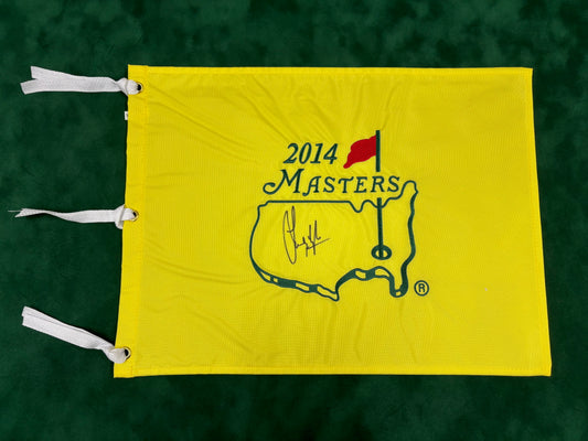 Sandy Lyle 1988 Winner Signed Masters Golf Flag + Dealer COA