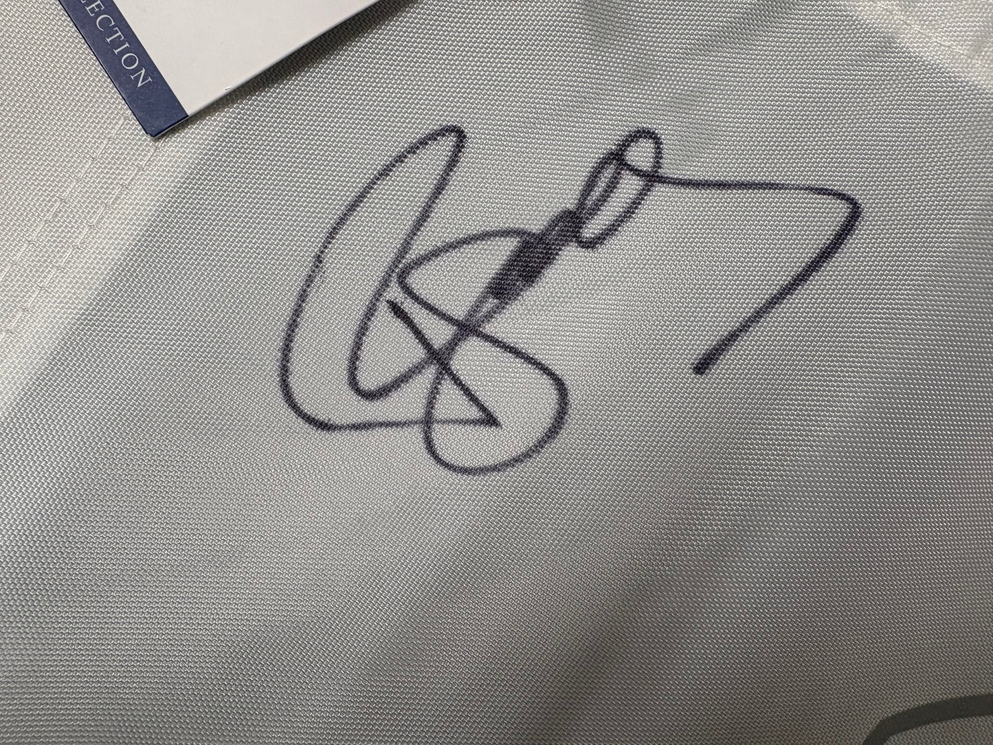 Paul McGinley Signed 2014 Ryder Cup at Gleneagles White Golf Flag + Dealer COA