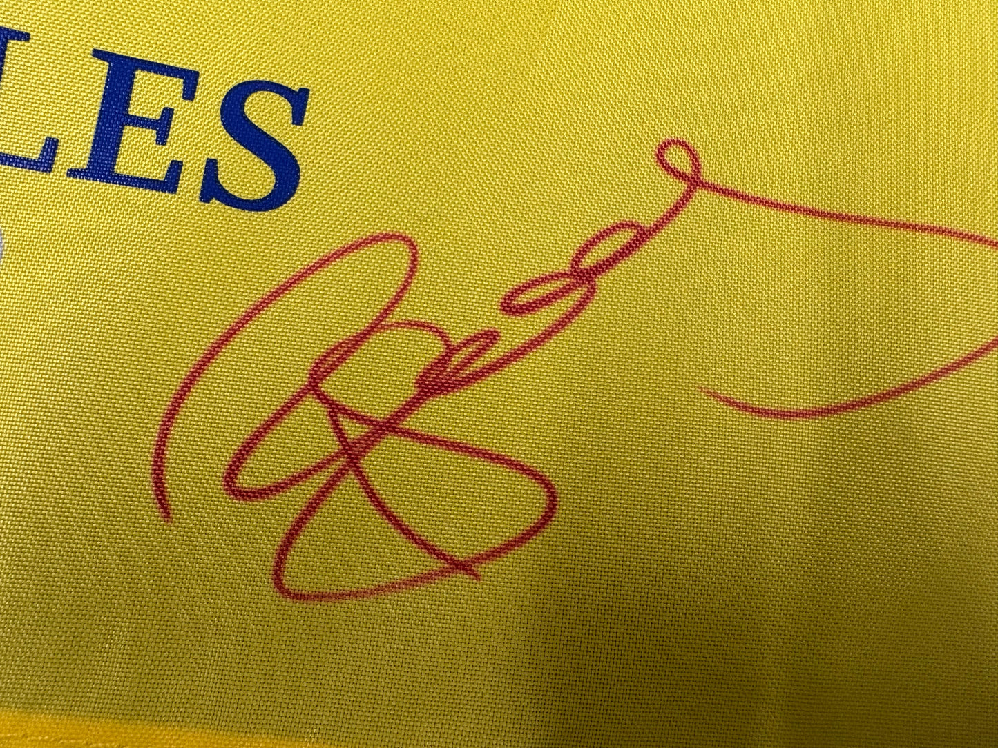 Paul McGinley Signed 2014 Ryder Cup at Gleneagles Golf Flag + Dealer COA