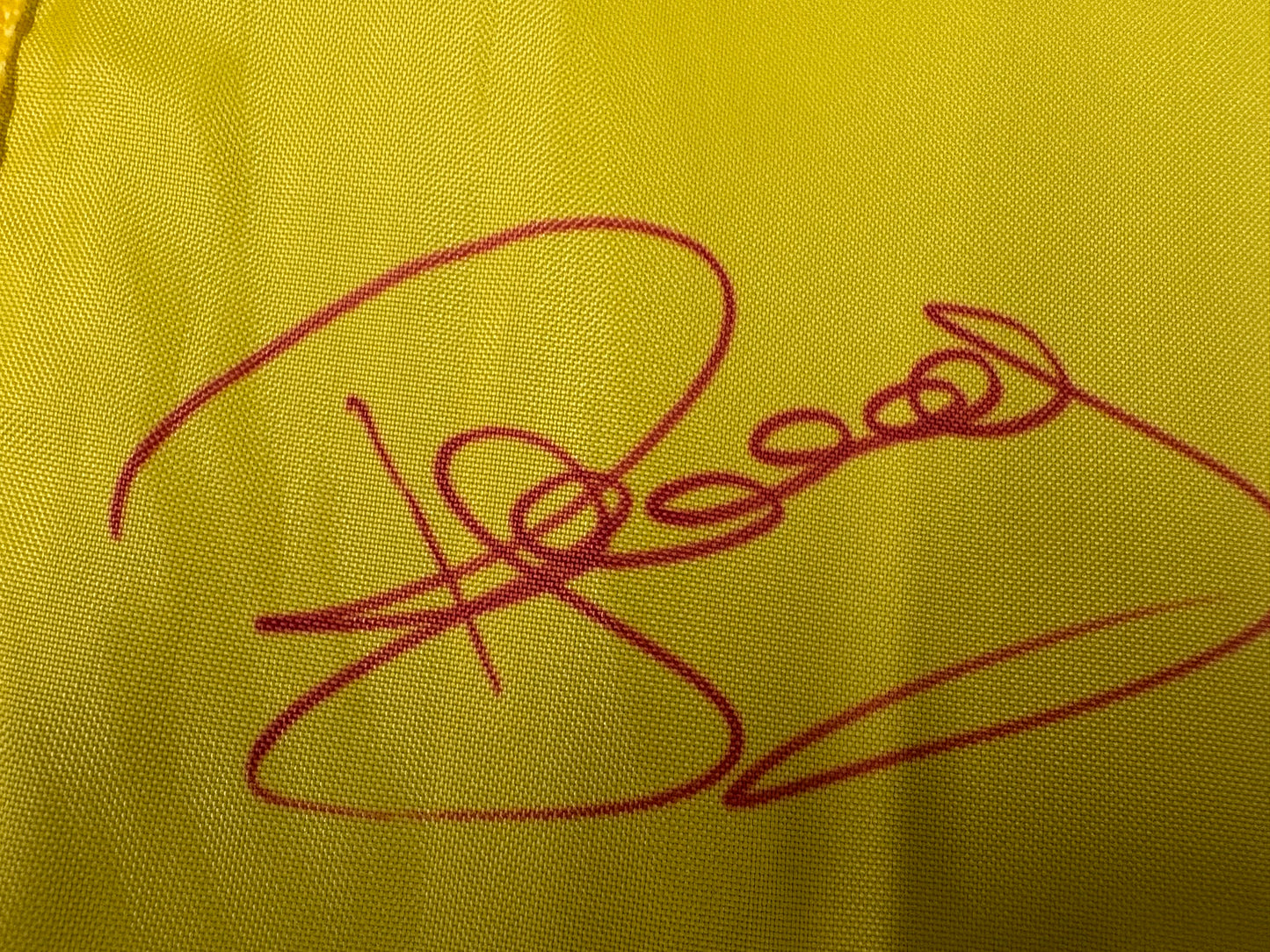 Paul McGinley Signed 2014 Ryder Cup at Gleneagles Golf Flag + Dealer COA