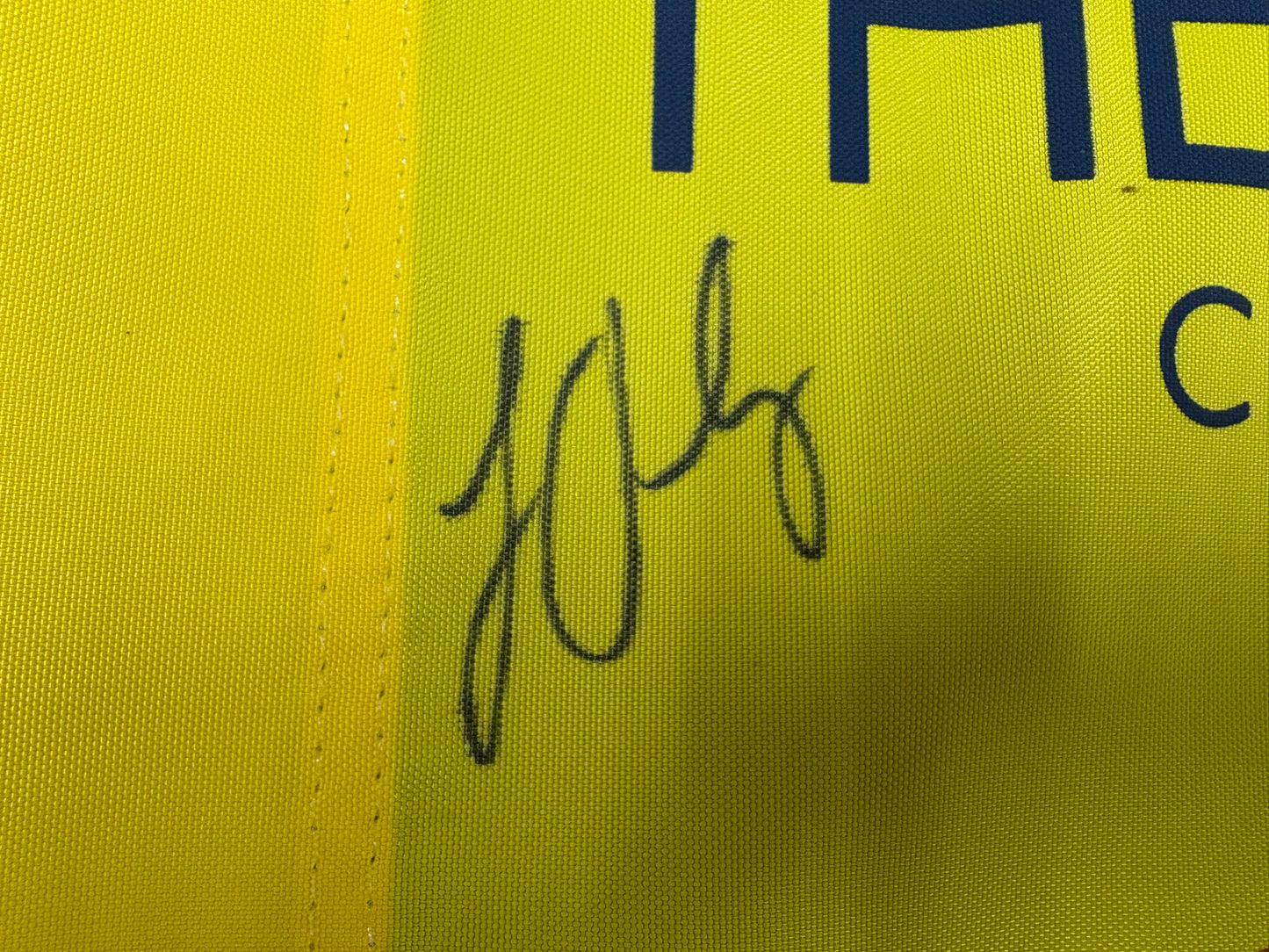 Louis Oosthuizen Winner Signed 2010 Open at St Andrews Golf Flag + Dealer COA