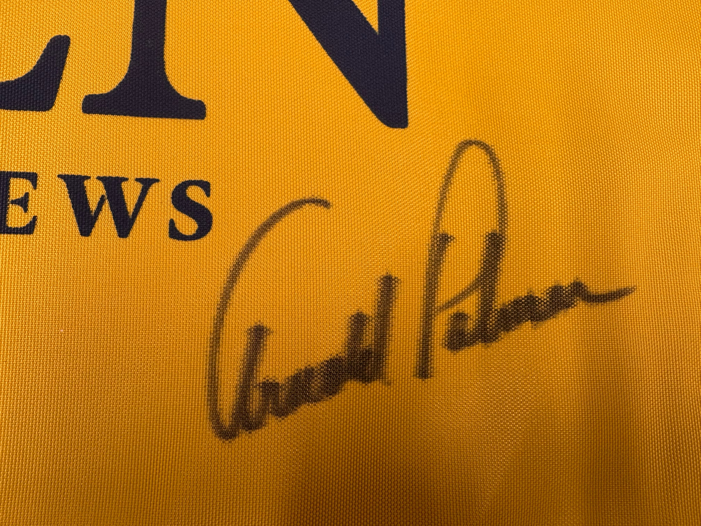 Arnold Palmer - Golf Legend Signed 144th The Open at St Andrews Golf Flag + Dealer COA