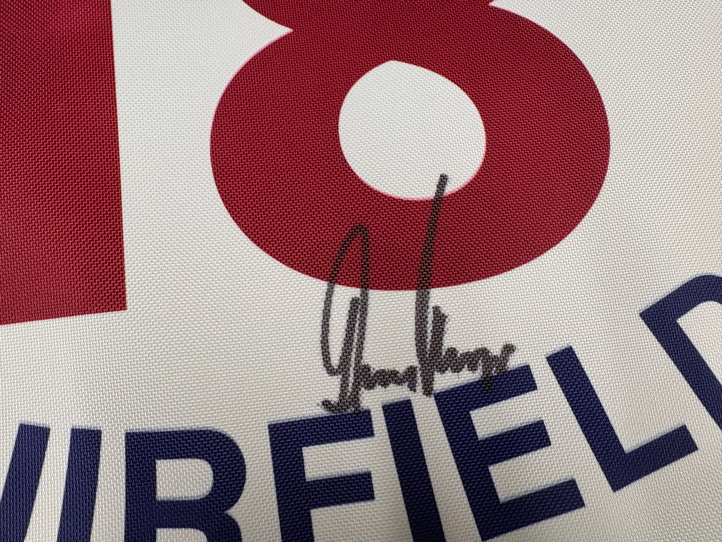 Gary Player Winner Signed 88th Open at Muirfield Golf Flag + Dealer COA