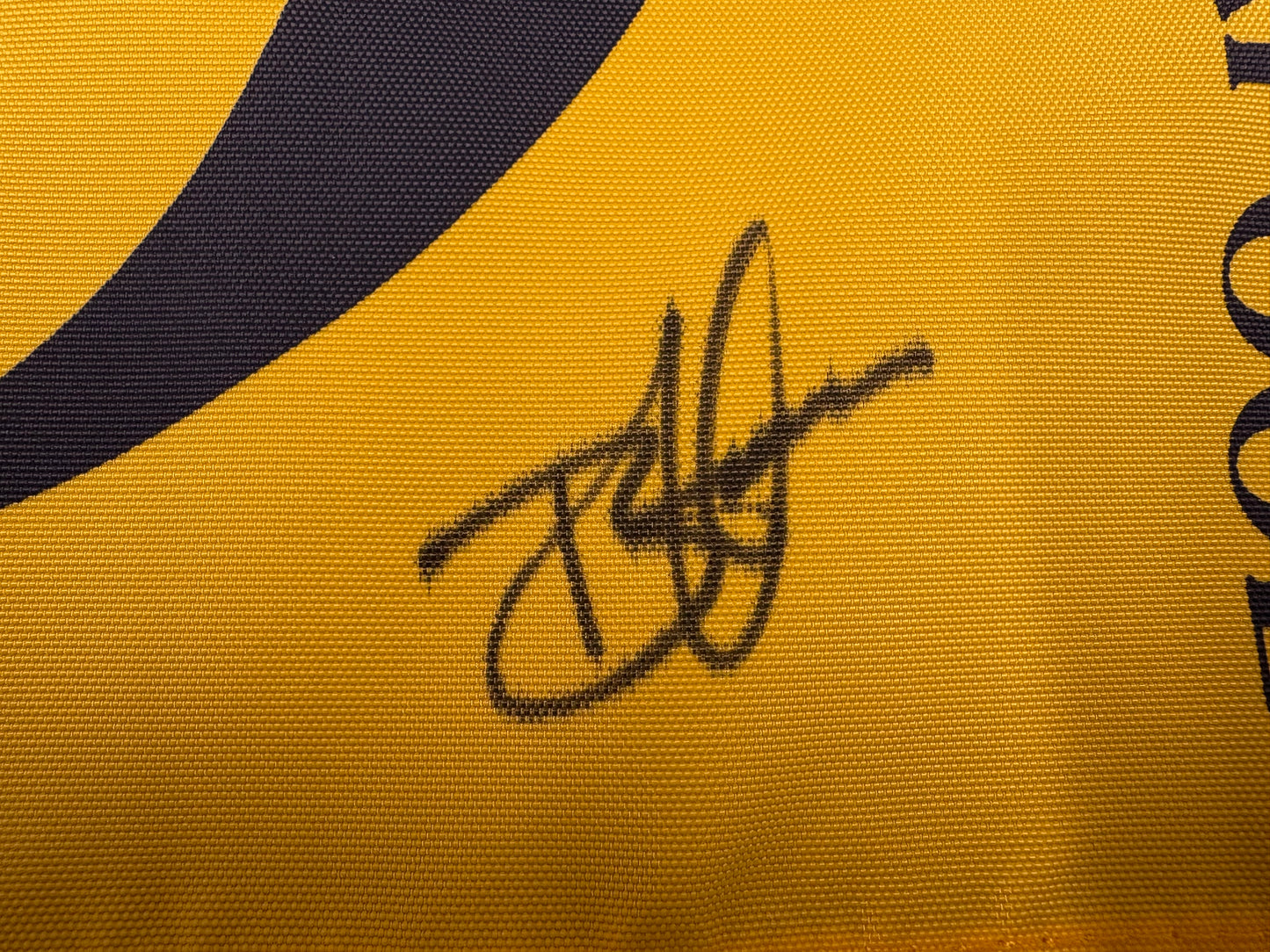 Brian Harman Winner Signed 151st Open at Royal Liverpool Golf Flag + Dealer COA