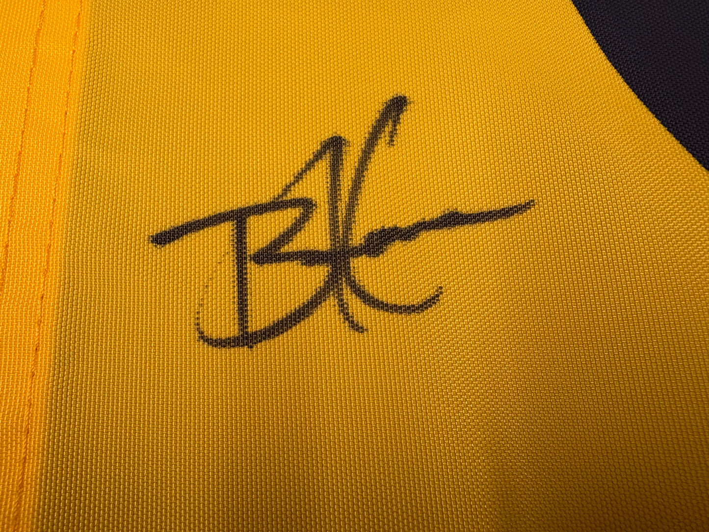 Brian Harman Winner Signed 151st Open at Royal Liverpool Golf Flag + Dealer COA