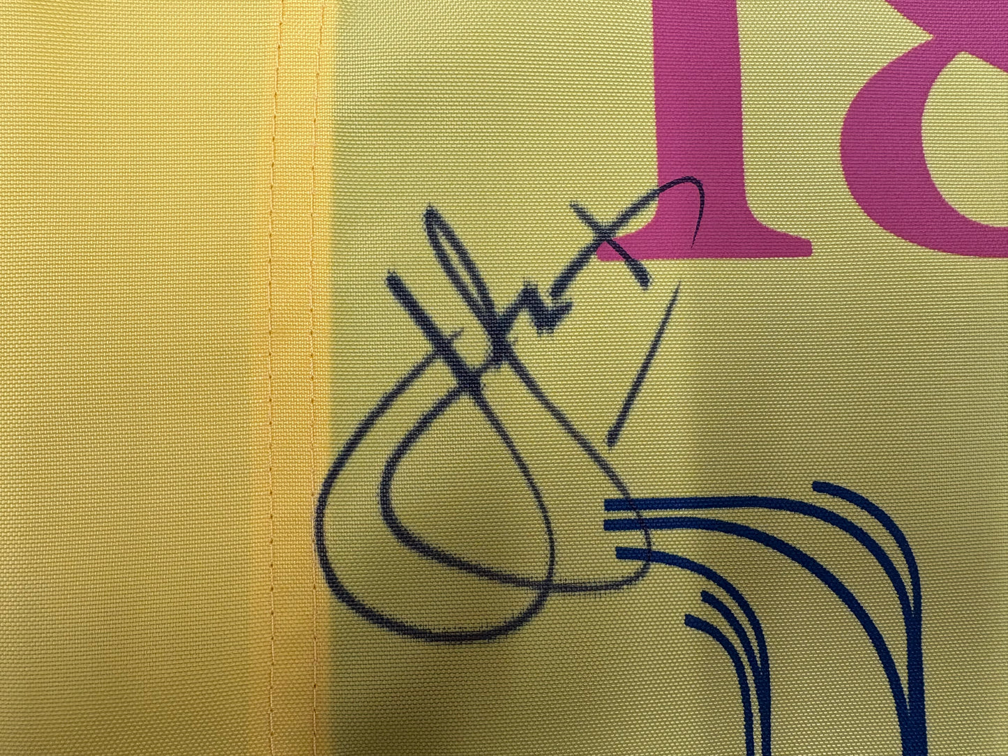 Cameron Smith Winner Signed 150th Open at St Andrews Golf Flag + Dealer COA