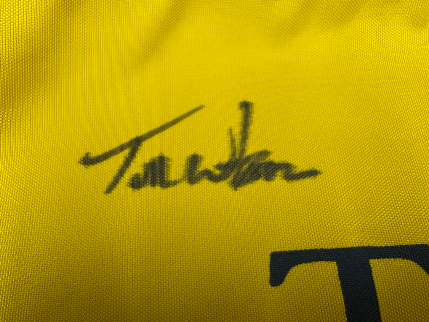 Tom Watson Signed 144th Open at St Andrews Golf Flag (His Last Open) + Dealer COA